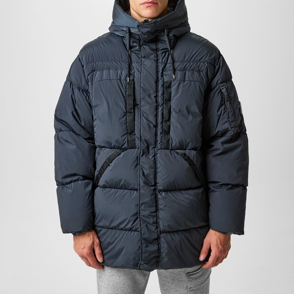 CP Company Nycra Puffer Jacket - Black Sand 995